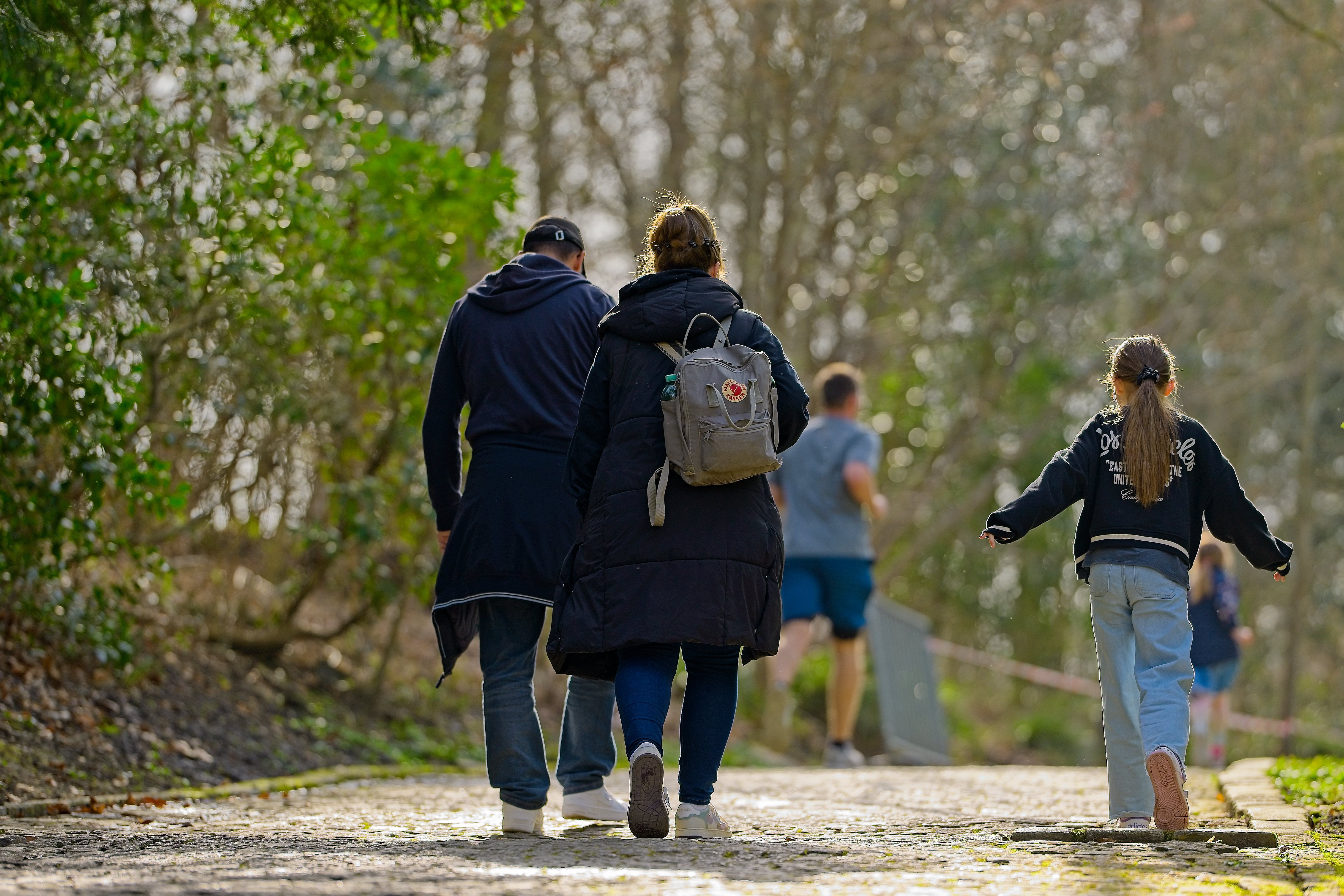 Familienausflug Eltern und Kind