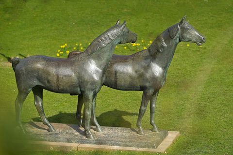 Pferdestatuen